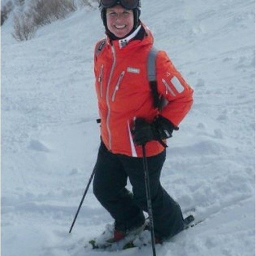 Shoeffel Ski Jacket - Bright Red, highly technical and made in Germany. Size 8